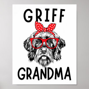 Oma Drahthaar Pointing Griffon Nana Mother Poster