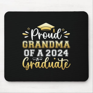 Oma eines Absolventen Abschlusses 2024 Senior Wome Mousepad