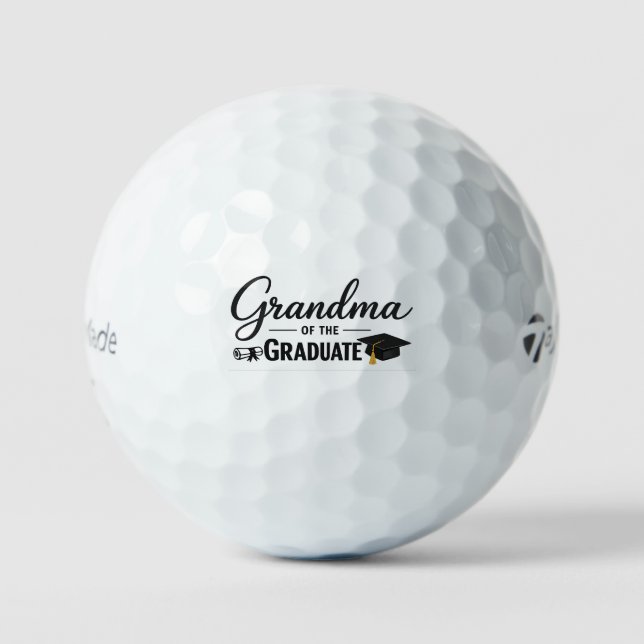 Oma eines Absolventen Golfball – Stolze Abschlussf (Vorderseite)
