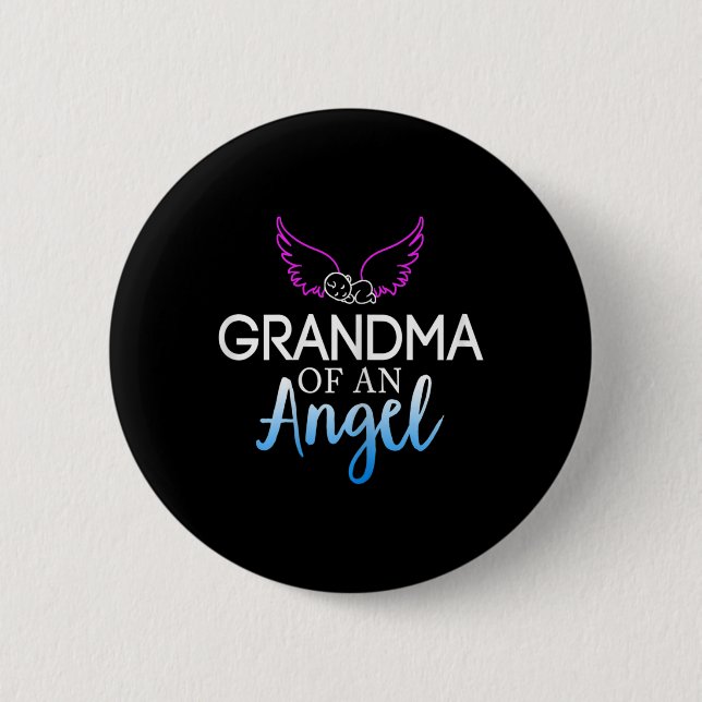 Oma eines Angel Sids Awareness Month Button (Vorderseite)