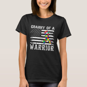 Oma eines Kriegerautismus Bewusstsein für Mama Vat T-Shirt