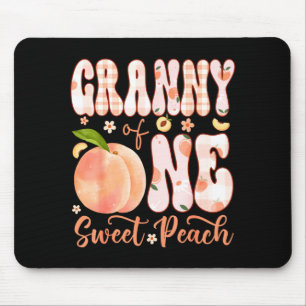 Oma eines süßen Pfirsichs 1. Geburtstagsfeier für Mousepad