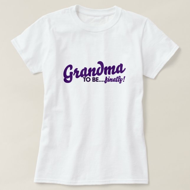 Oma endlich T-Shirt (Design vorne)