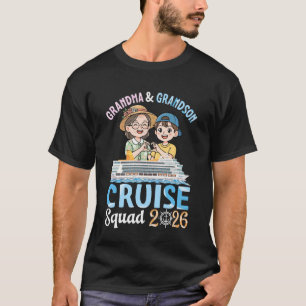 Oma & Enkel Kreuzfahrt-Trupp 2026 Familienreise T T-Shirt