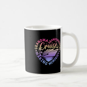 Oma-Enkelin-Erinnerungen für Kreuzfahrt-Urlaub Kaffeetasse