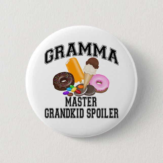 Oma-Enkelkind-Spoiler Button (Vorderseite)