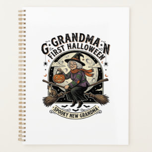 Oma erstes Halloween Vintage Hexe Shirt_1 Planer