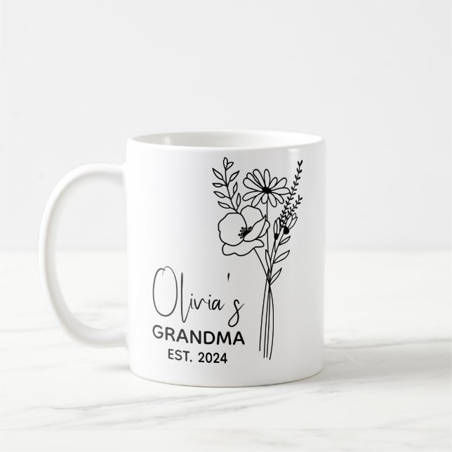 Oma EST. 2024, New Oma Kaffeetasse (Links)