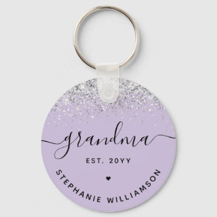 Oma Est Glitzer Confetti Custom Oma Geschenke Schlüsselanhänger
