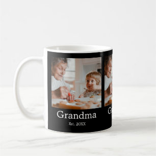 Oma Established Black 3 Foto-Geschenk Kaffeetasse