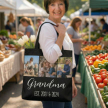 Oma Established Black 3 Foto White Schrift Tot