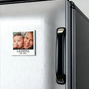Oma Established Foto Geschenk Magnet