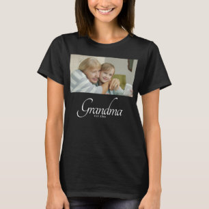 Oma Established Foto-Geschenk T-Shirt