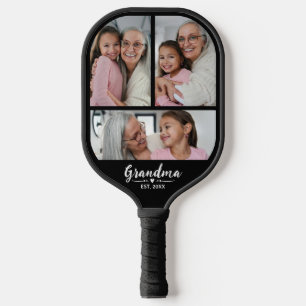 Oma Established Schrift Schwarz 3 Foto Pickleball Schläger