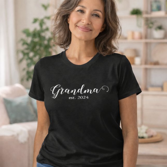 Oma Established White Schrift T-Shirt (Von Creator hochgeladen)