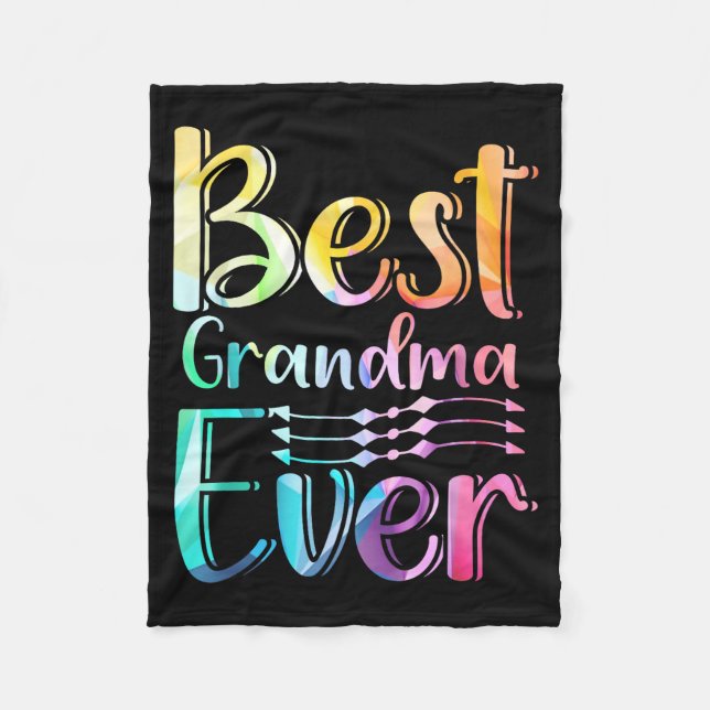 Oma Ever Geschenk Grafik Kunst Text Zitat Design  Fleecedecke (Vorderseite)