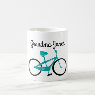 Oma Fahrradfahren Tasse