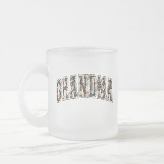 Oma Floral Mattierte Tasse