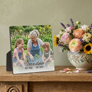 Oma-Foto-Andenken Fotoplatte