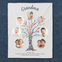 Oma-Foto-Andenken Grau