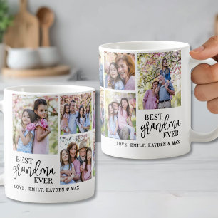 Oma-Foto-Collage Kaffeetasse