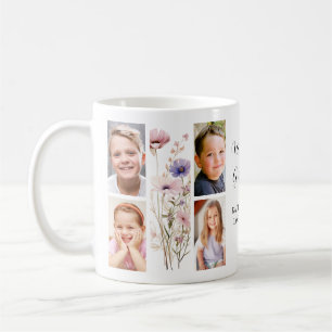 Oma-Foto-Collage Kaffeetasse