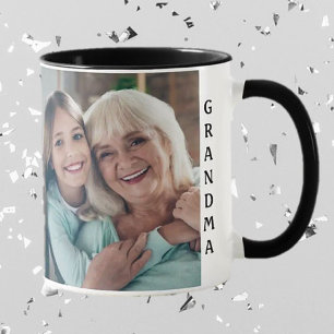 Oma-Foto-Tasse! Kombi-Tassengeschenk Tasse
