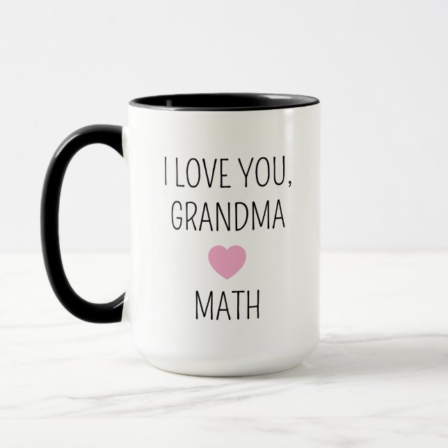 Oma Foto Tasse zum ersten Mal, Neues Oma Geschenk  (Links)