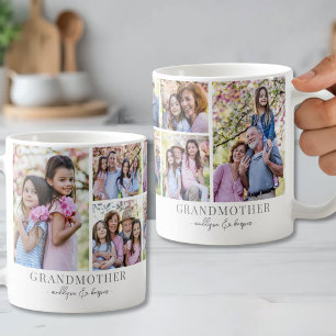Oma-Fotocollage Kaffeetasse
