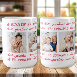 Oma Fun Rosa Foto Kaffeetasse