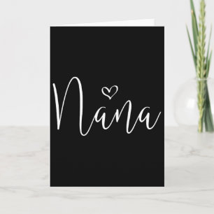 Oma für Frauen Großmutter Weihnachten Muttertag Om Karte