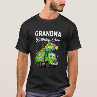 Oma Geburtstags-Crew Junge Müllwagen Geburtstag Fa T-Shirt