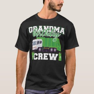 Oma Geburtstags-Crew Müllwagen Familie Passend T-Shirt