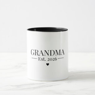 Oma Gegründet 2026 Tasse