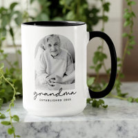 Oma gegründet 20XX Modernes einfaches Foto