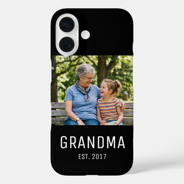 Oma gegründet Foto  Case-Mate iPhone Hülle (Rückseite)