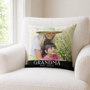 Oma gegründet Foto-Geschenk  Kissen