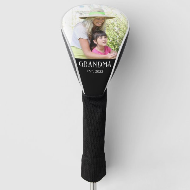 Oma gegründet Foto  Golf Headcover (Vorderseite)