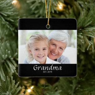 Oma gegründet Foto Keramikornament