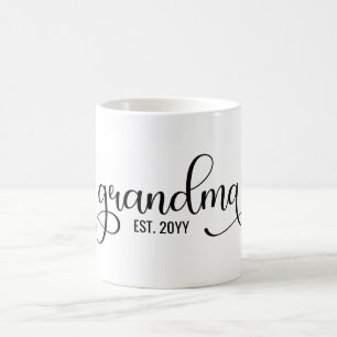 Oma gegründet, Gigi Großmutter Geschenke Kaffeetasse