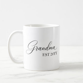 Oma gegründet [Jahr] – Personalisiert  Kaffeetasse