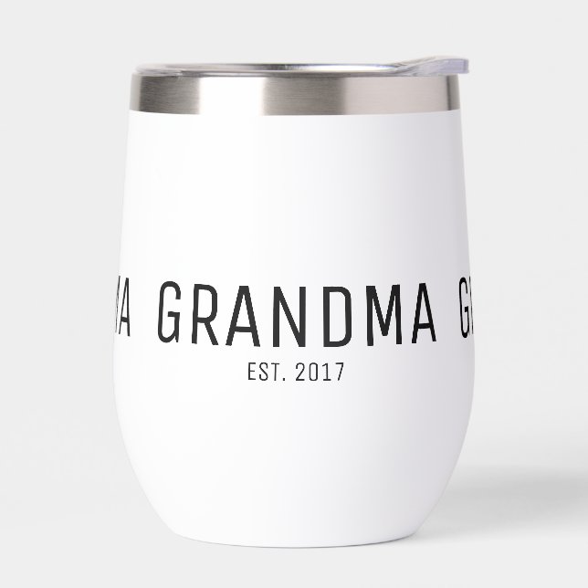 Oma gegründet Neuer Oma-Geschenk  (Links)