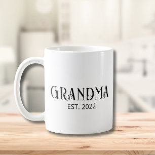 Oma gegründet Neuer Oma-Geschenk Kaffeetasse