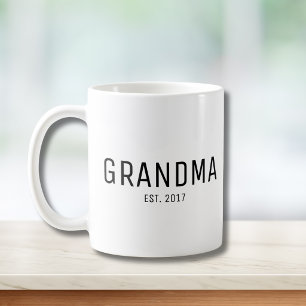 Oma gegründet Neues Oma-Geschenk Kaffeetasse