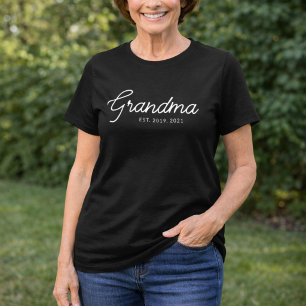 Oma gegründet Neues Oma-Geschenk T-Shirt