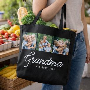 Oma gegründet Schrift Schwarz 3 Foto