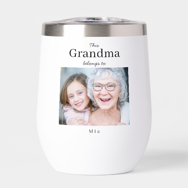 Oma gehört zu, benutzerdefiniertes Foto  (Vorderseite)