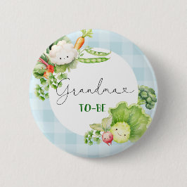 Oma, Gemüse blaues, vor Ort gewachsenes Baby zu se Button