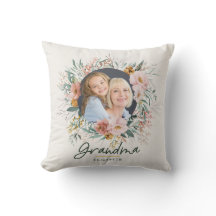 Oma Geschenk 2 Foto Rosa Girl Aquarell Blütenfarbe