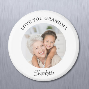 Oma Geschenk Foto mit Liebe Magnet